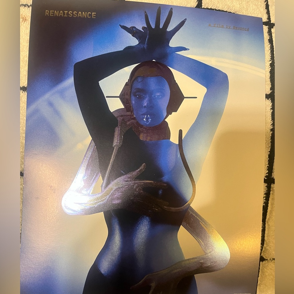 Beyonce Renaissance mini movie poster